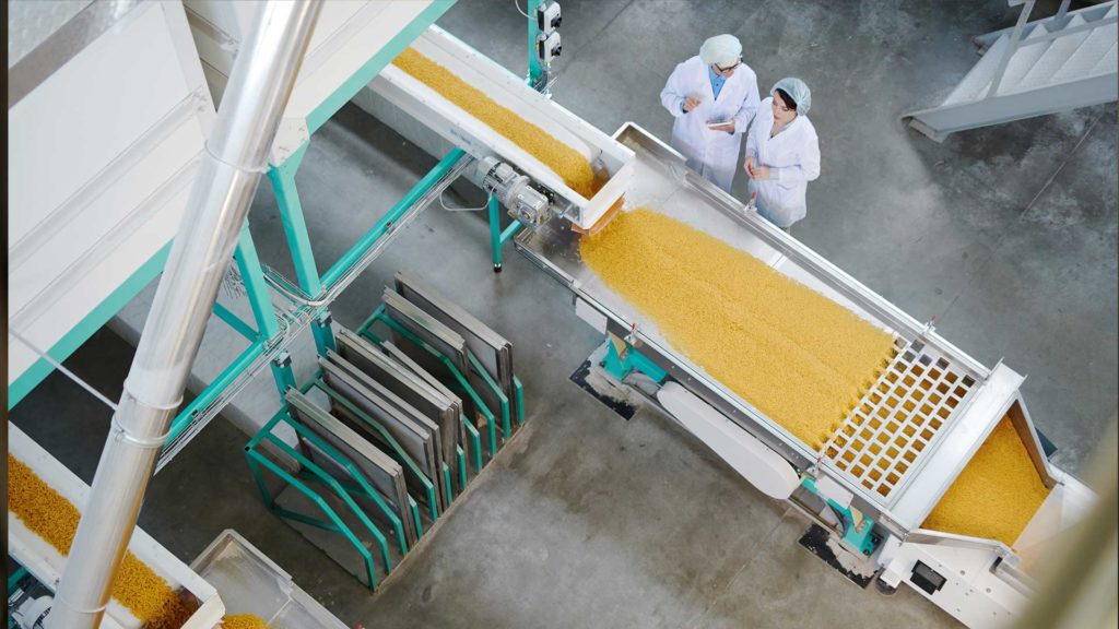 Lebensmittelindustrie wird gut ausgeleuchtet