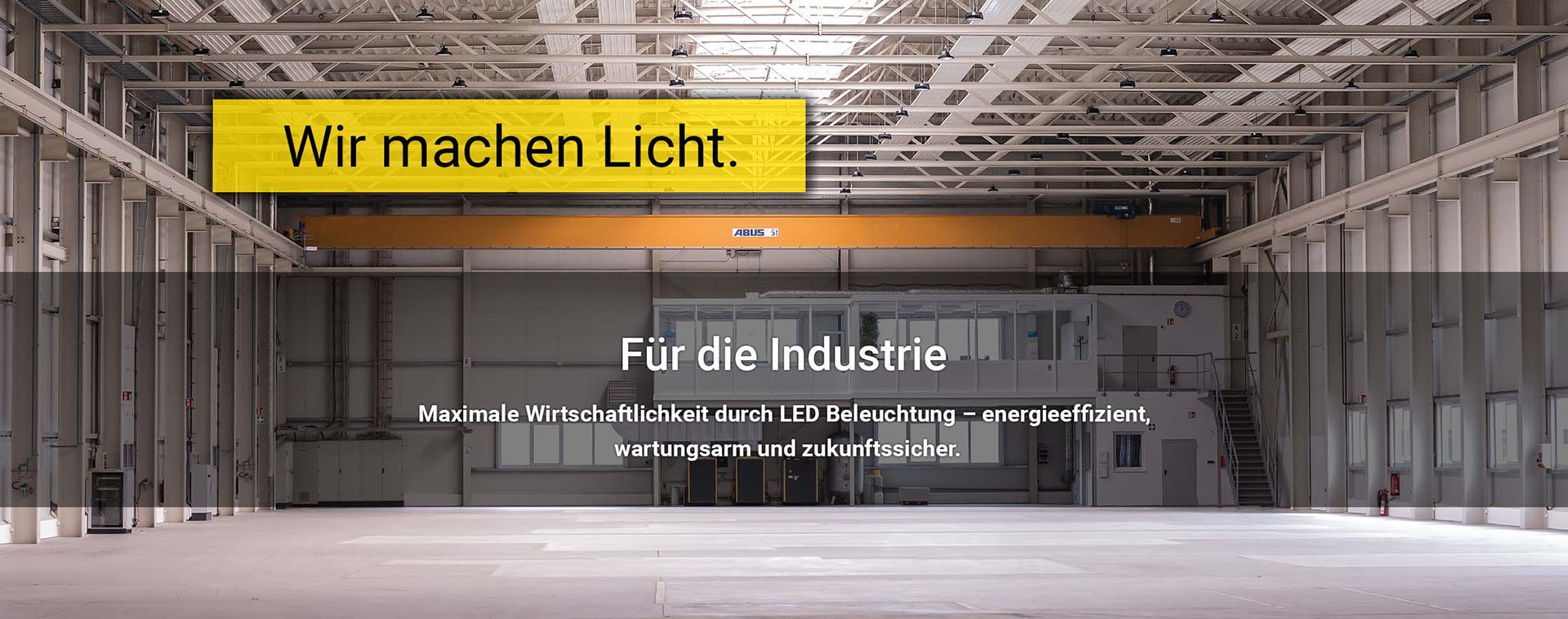 LED Beleuchtung für Unternehmen